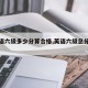 【英语六级多少分算合格,英语六级总分是多少】