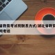 湖北省教育考试院联系方式/湖北省教育考试院官网电话
