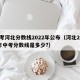中考河北分数线2022年公布（河北2022年中考分数线是多少?）