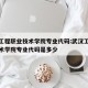 武汉工程职业技术学院专业代码:武汉工程职业技术学院专业代码是多少