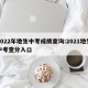 2022年地生中考成绩查询:2021地生中考查分入口