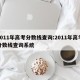 2011年高考分数线查询:2011年高考分数线查询系统